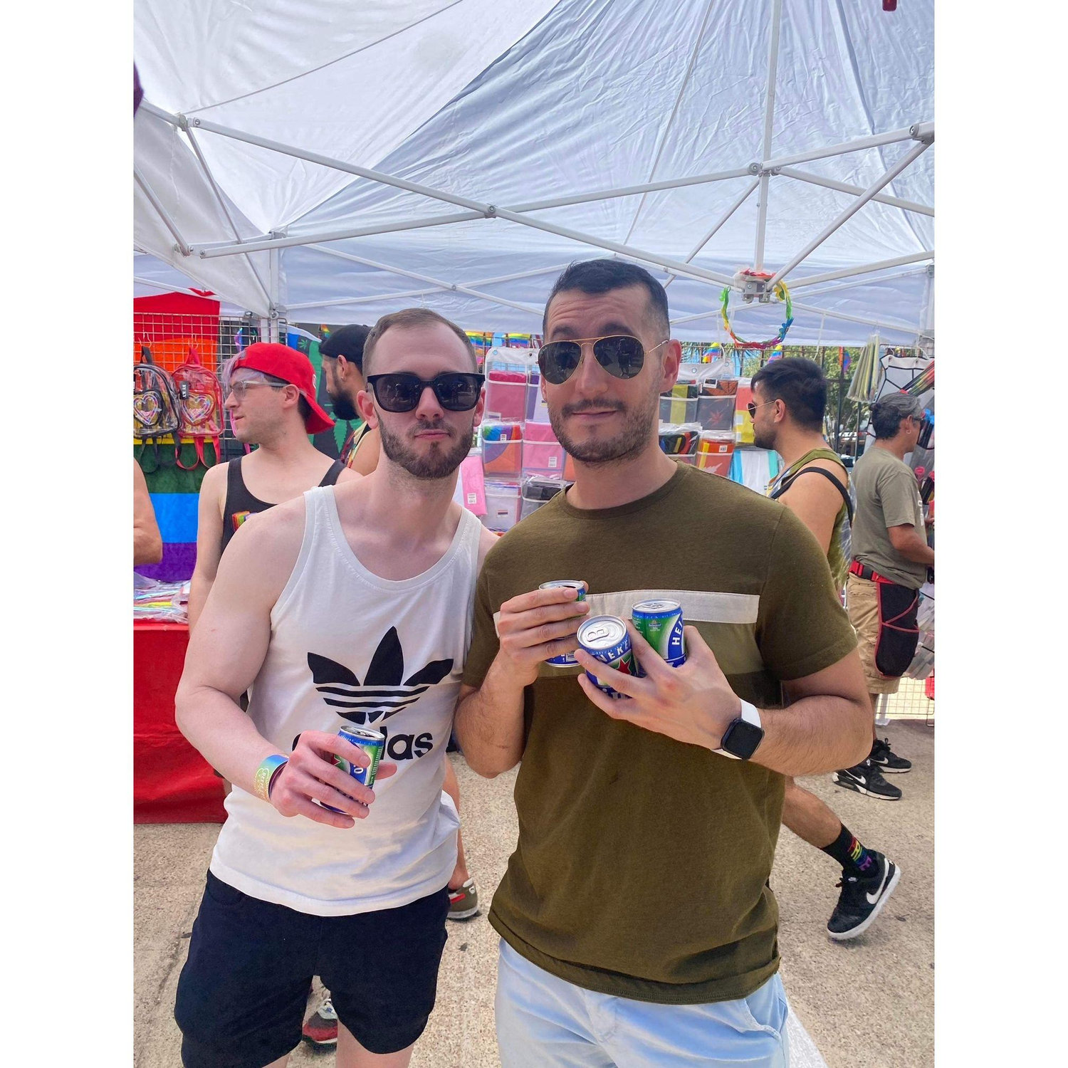 Pride 2022 and we just had to grab those free shots