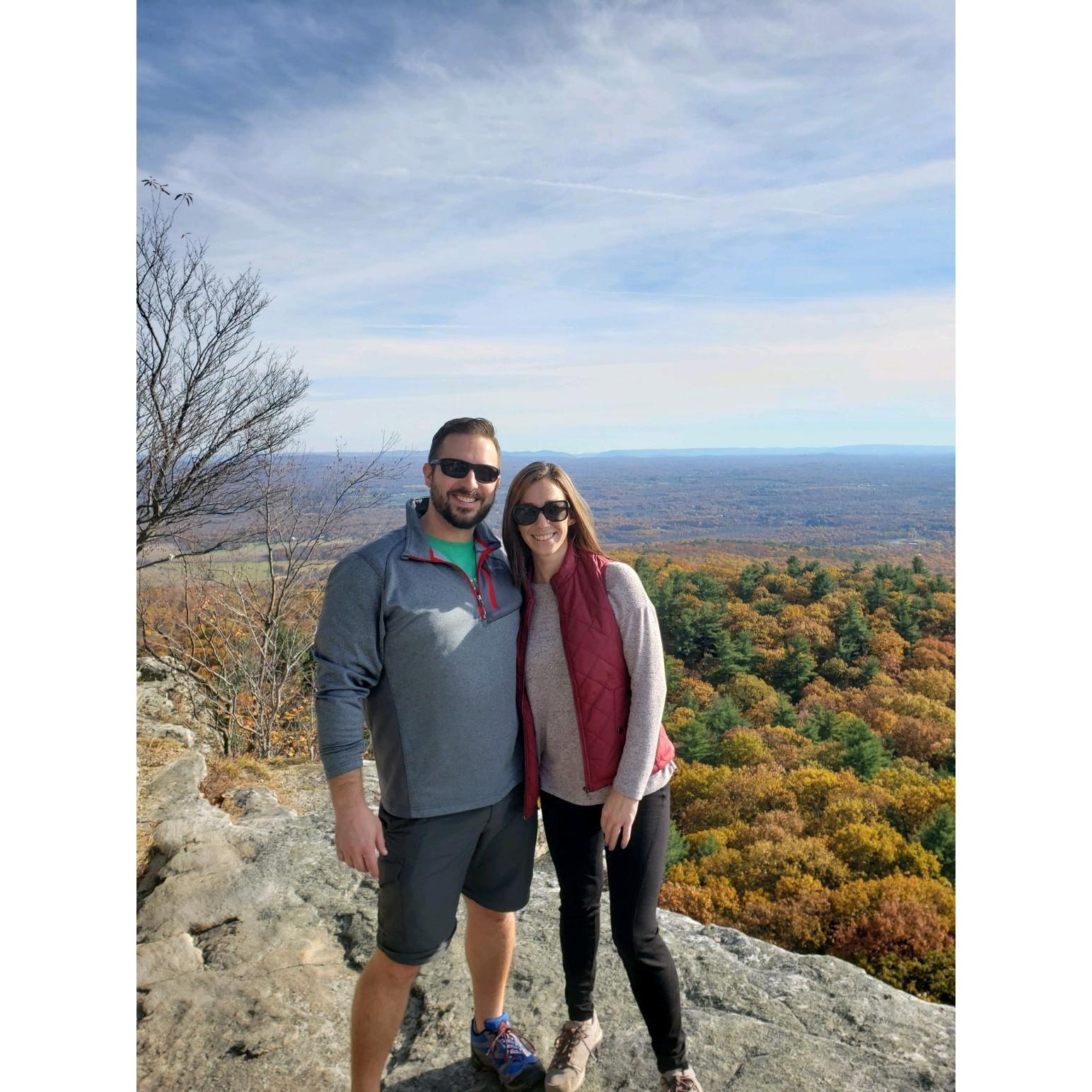 Perfect day hiking Mohunk Preserve