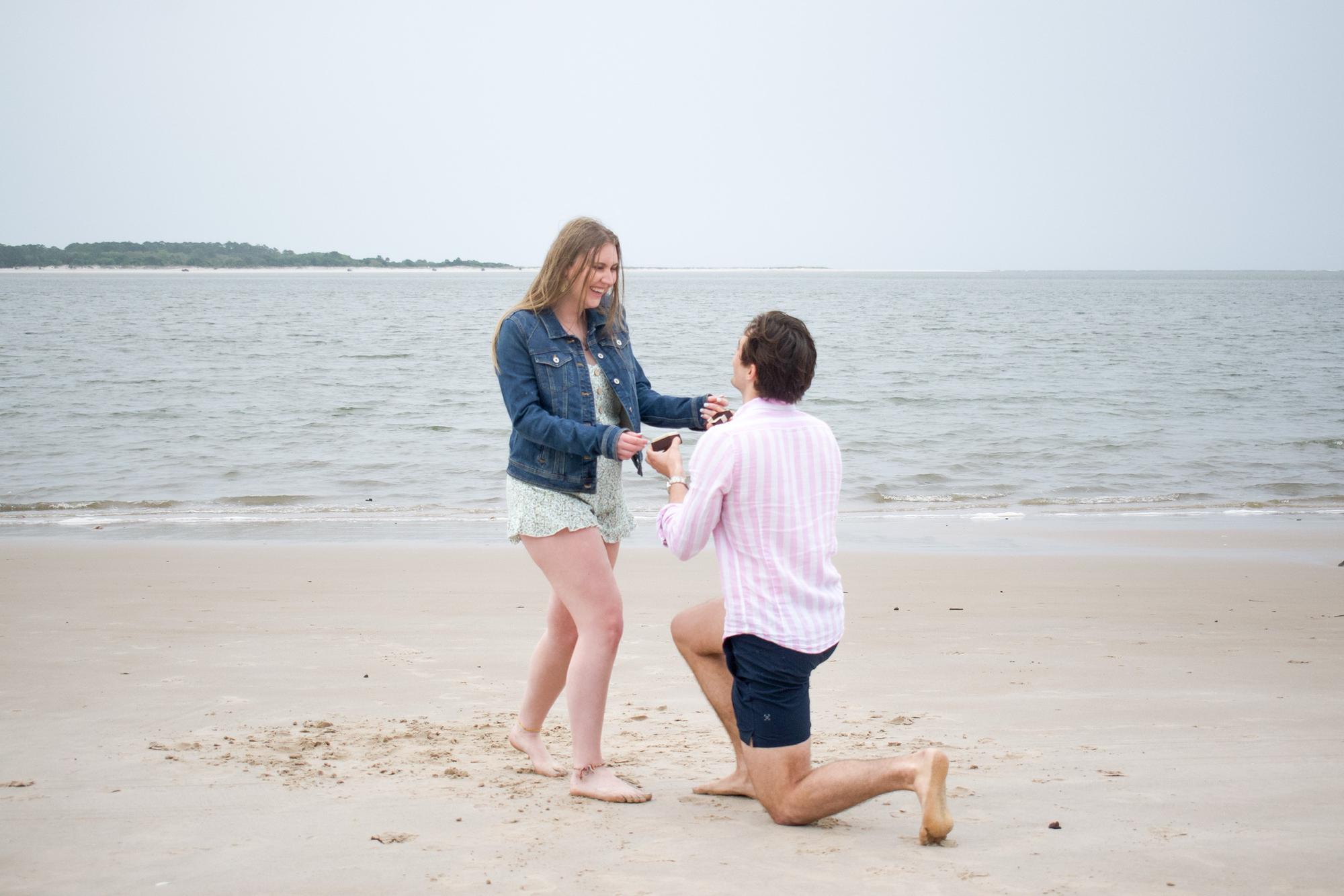 Popping the question!