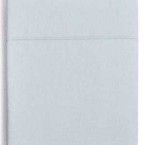 Supima Cotton 825-Thread Count King Flat Sheet in Mist