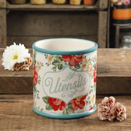 The Pioneer Woman Vintage Floral Crock