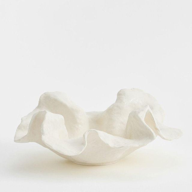 Earthenware Wave Bowl – Medium