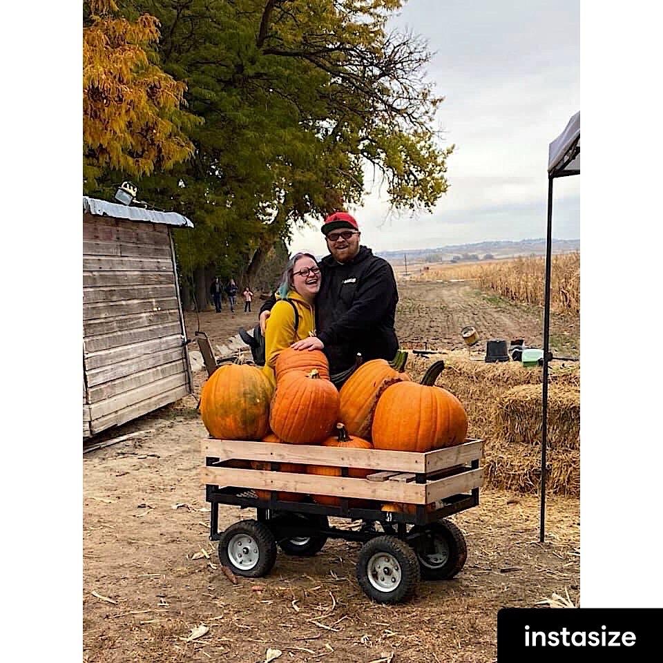 First pumpkin patch adventure