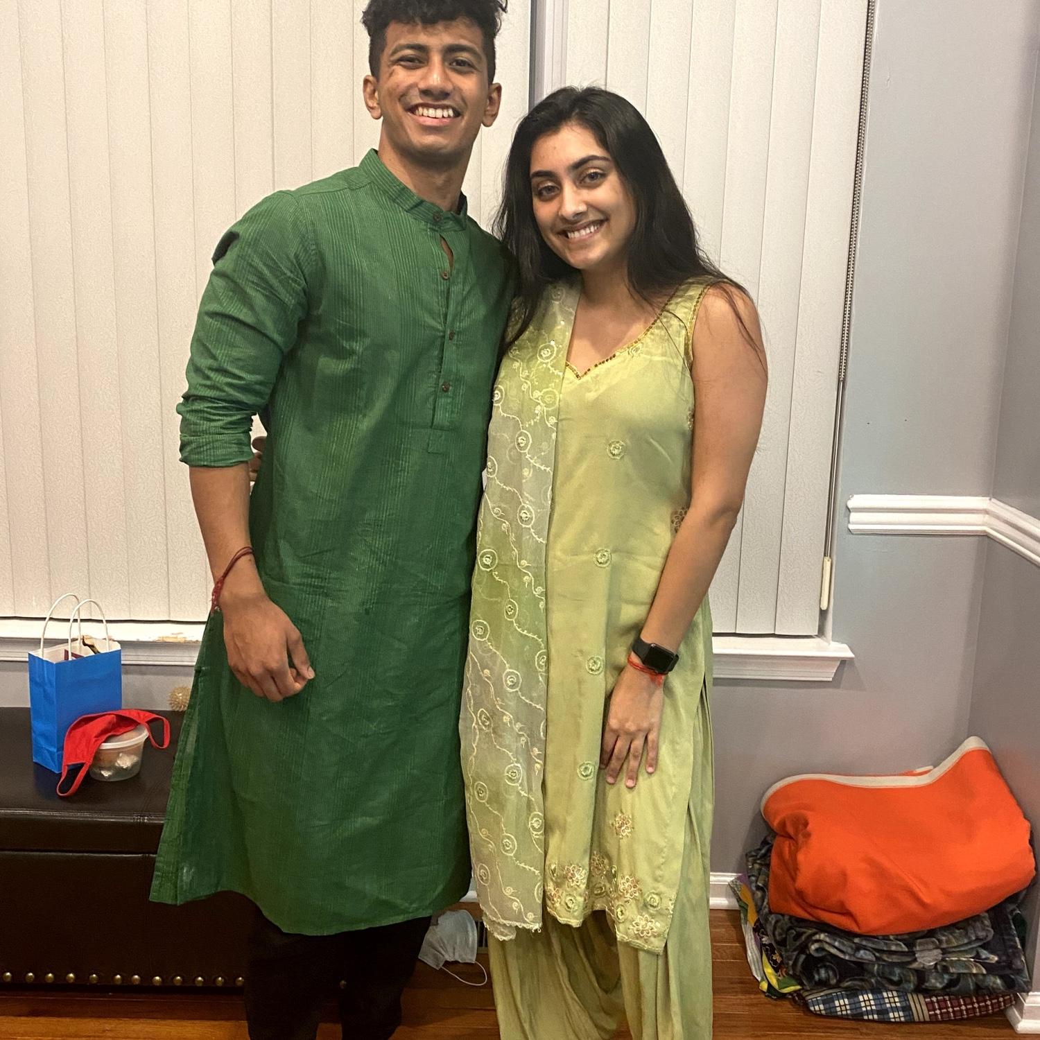 Our first Navratri together!