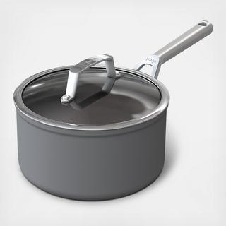 Foodi NeverStick Premium 3.5-Quart Saucepan with Glass Lid