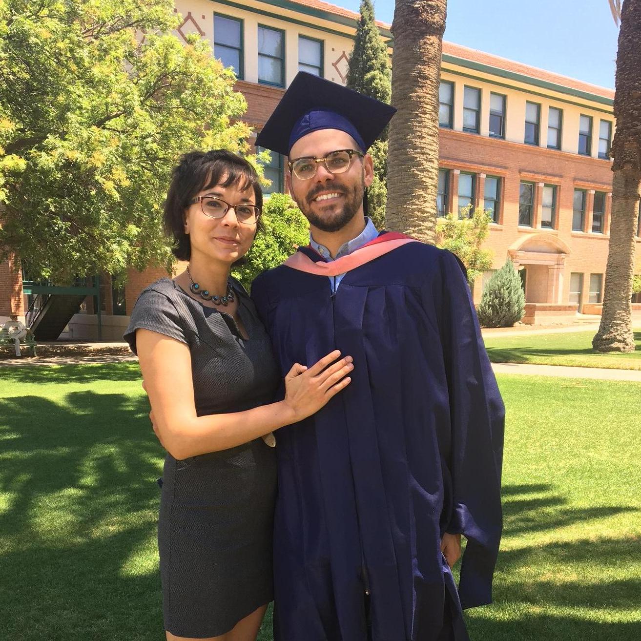 Daniel and Caitlin have come a long way since Danny graduated from the UofA w/ an MS in Public Health. He's doing great work at Stanford Children's Hospital as the Engineering Operations Manager.