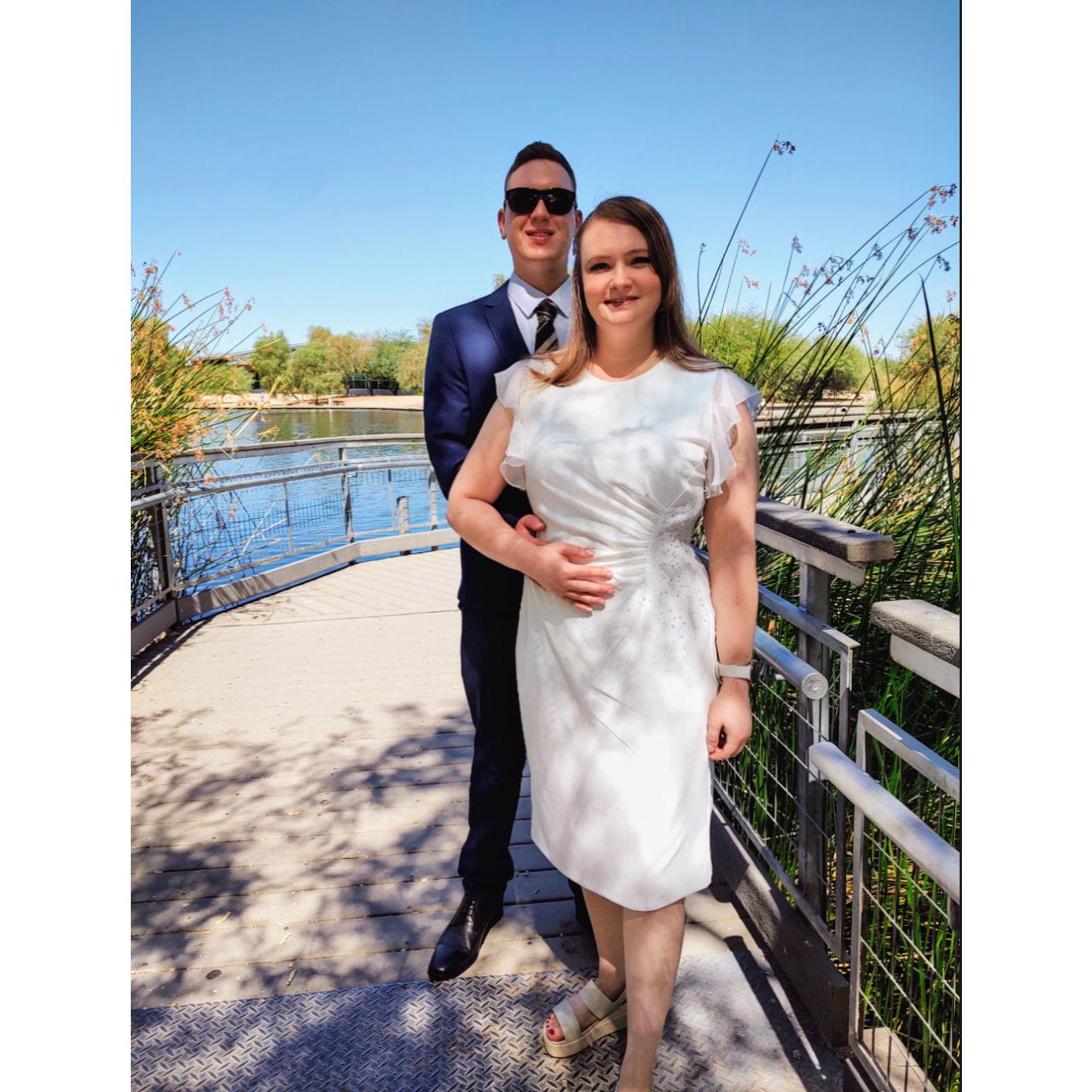 Getting ready to tie the knot!