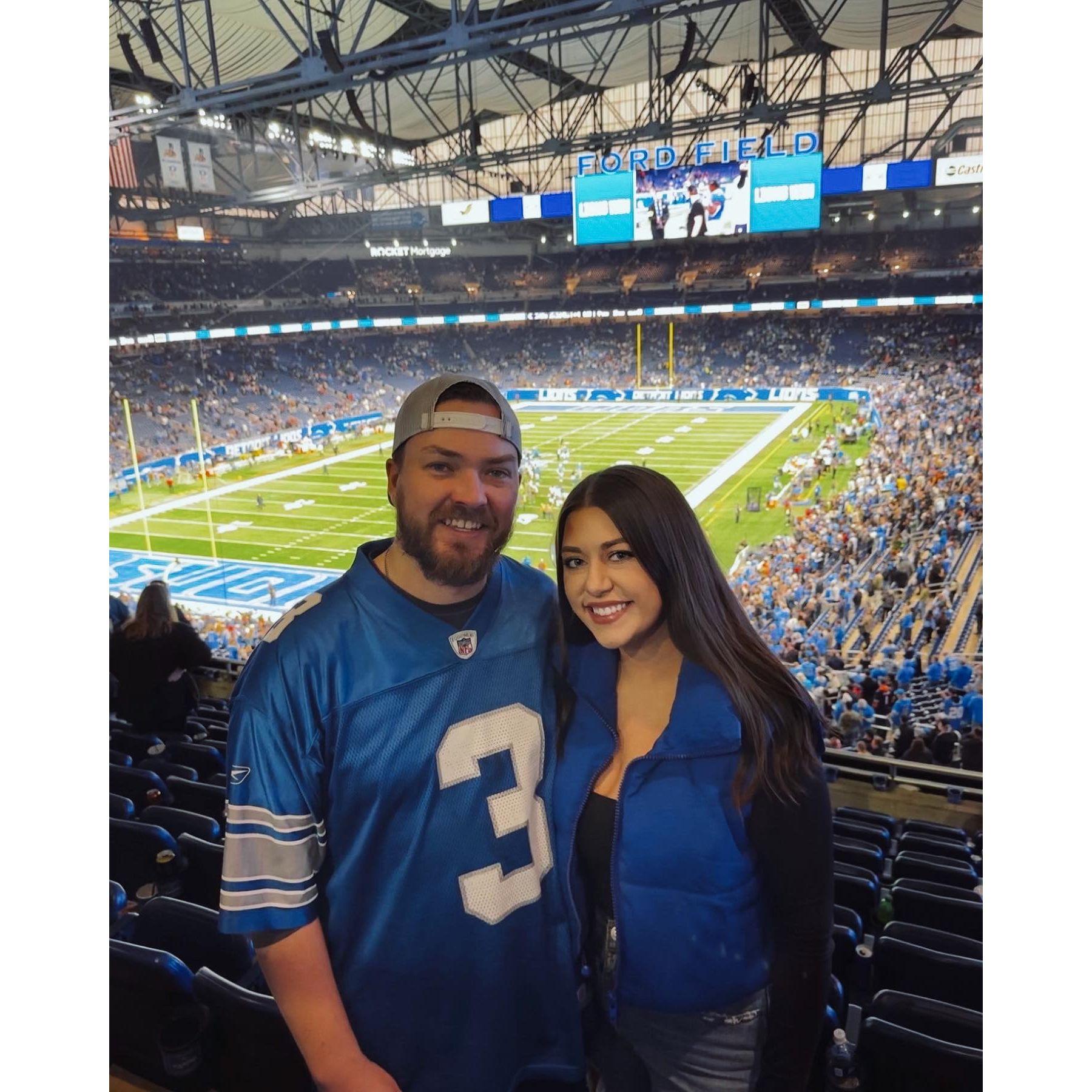 One of the many Lions games.