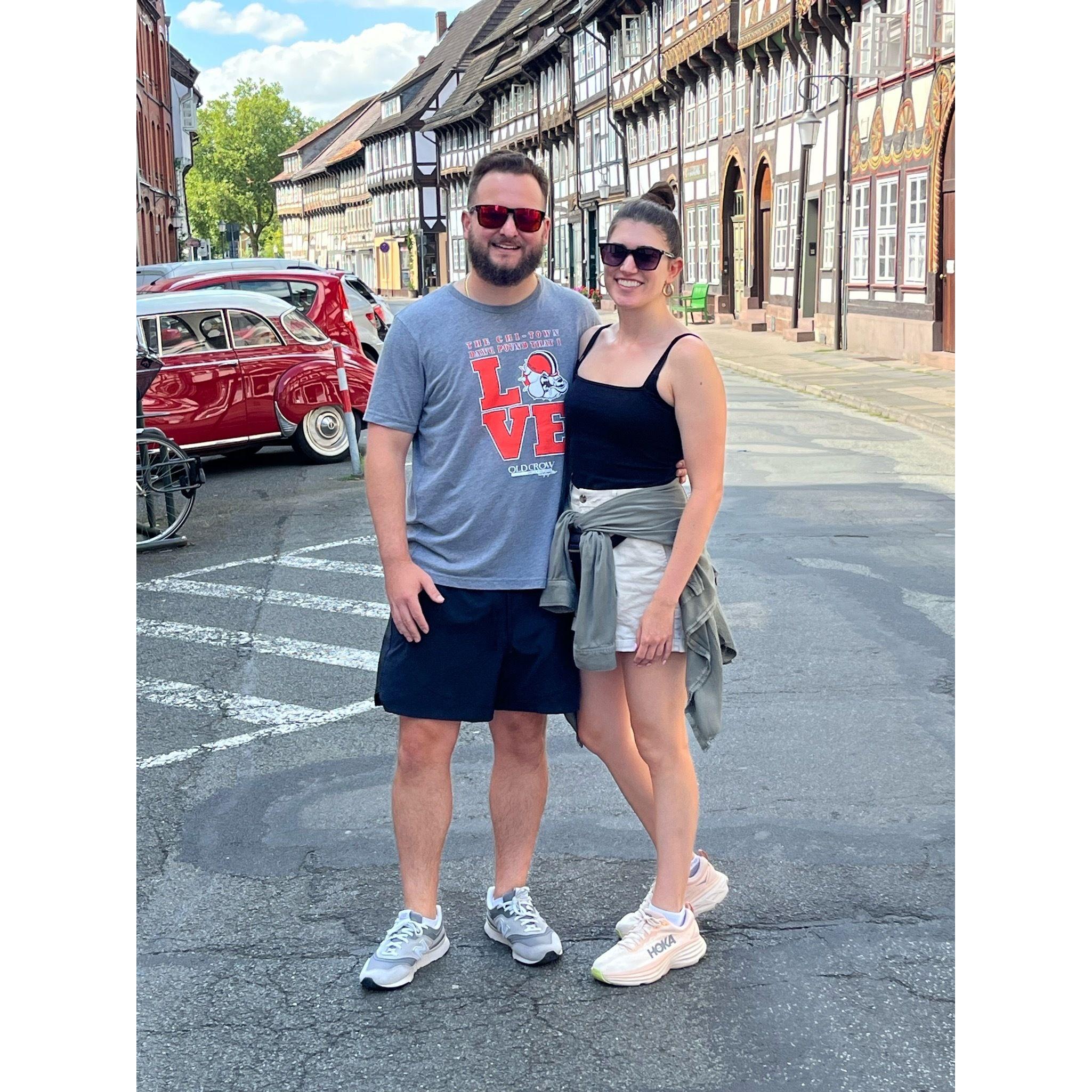 Taking a tour of Einbeck, Germany