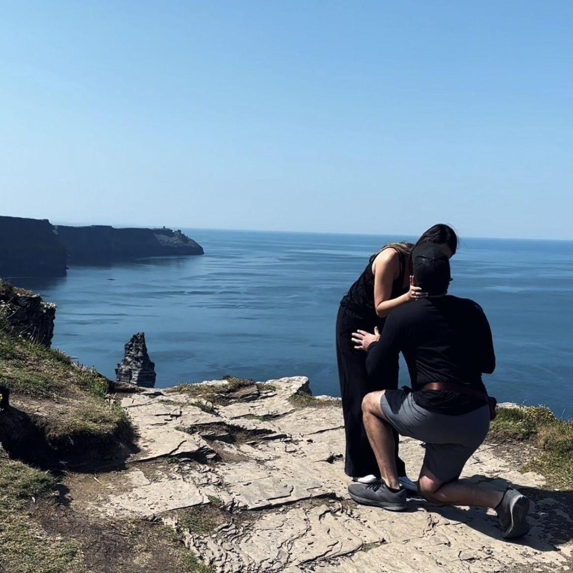 6.5.23  -  The best proposal at the Cliffs of Moher in Ireland!