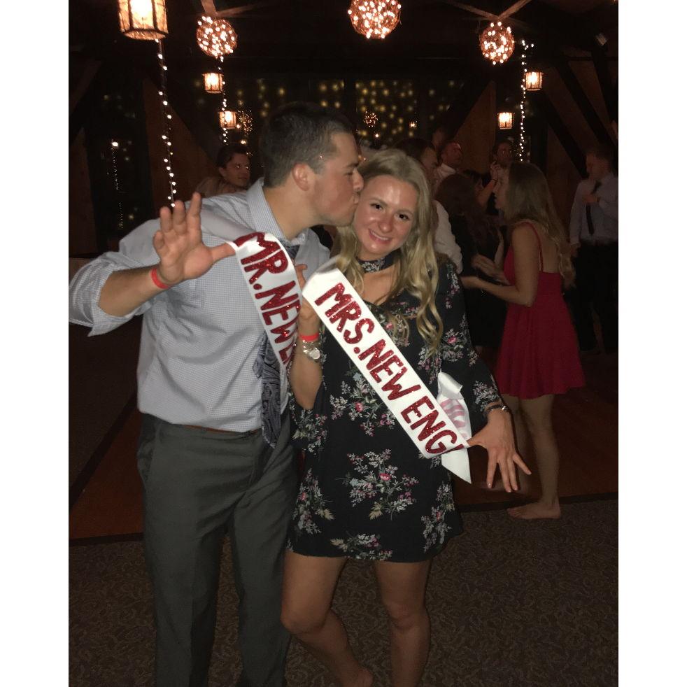 Another picture of Mr. and Mrs. NEC 2018!
