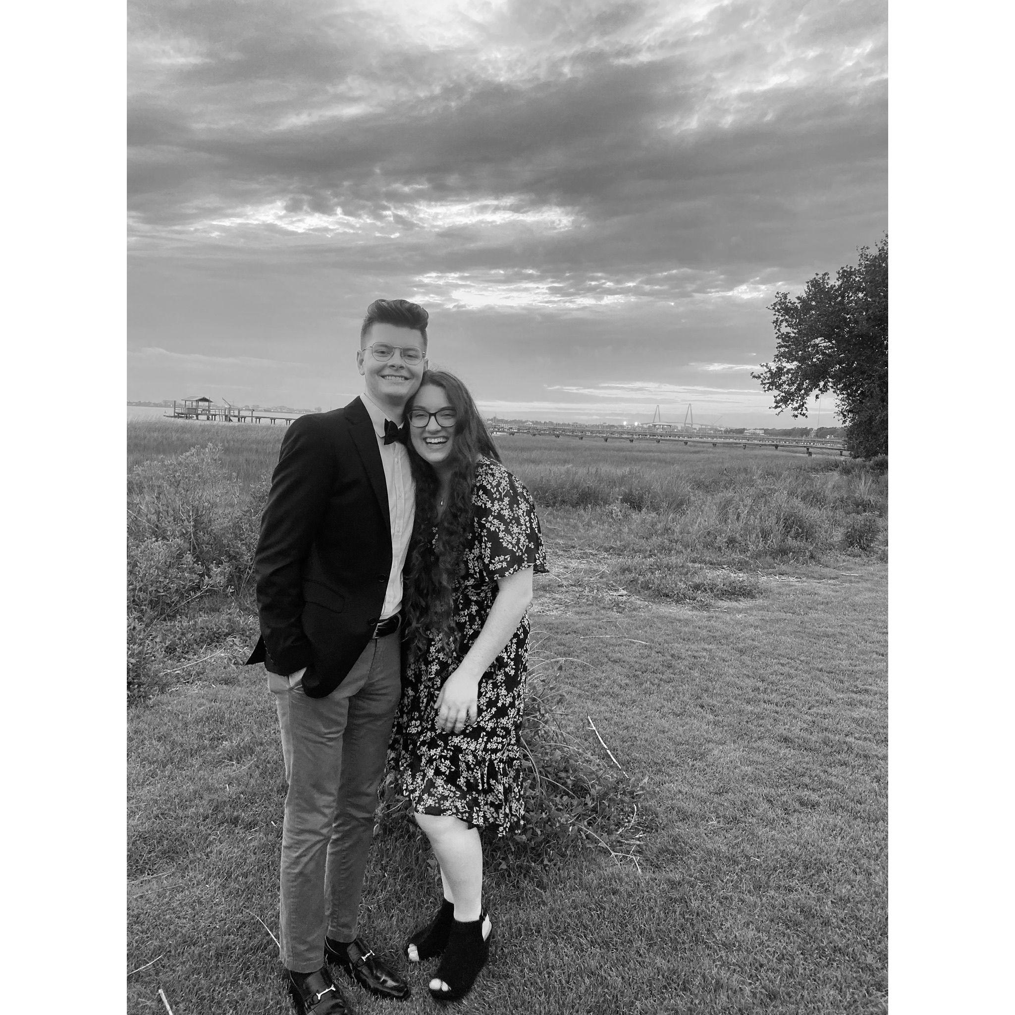 Savoring the last few months in Charleston before moving to Florida for Alex to attend physical therapy school, and for Hannah Rose to start her nursing career at Mayo Clinic.