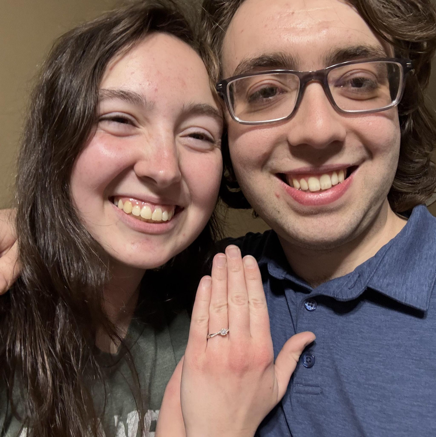 The ring did not fit at first...