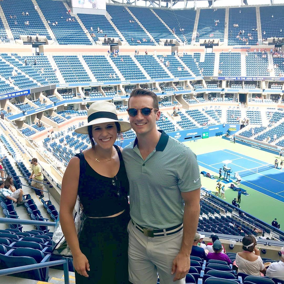Watching Roger Federer at the US Open