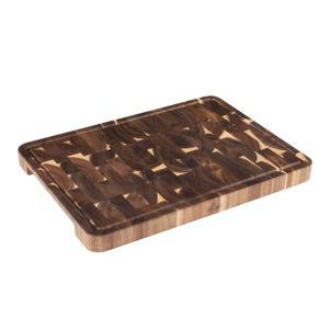 All-Clad Kitchen Essentials Acacia Cutting Board w/Juice Groove 19x14 Inches, 1" Thick, Chopping Board for Meat, Cheese, Vegetables, Fruit, Serving Board for Kitchen & Dining Room, Charcuterie, Brown