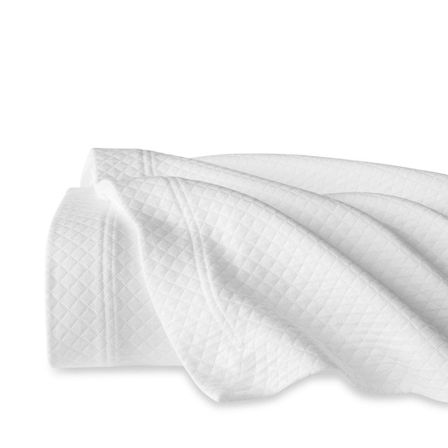 SFERRA Rombo Cotton Diamond Piqué Matelassé Coverlet, King