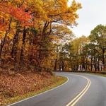 Driving Skyline Drive