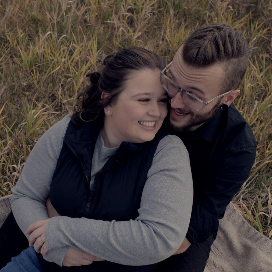 We were laughing through our entire engagement session!