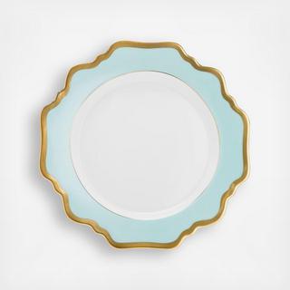 Anna's Palette Aqua Green Salad Plate