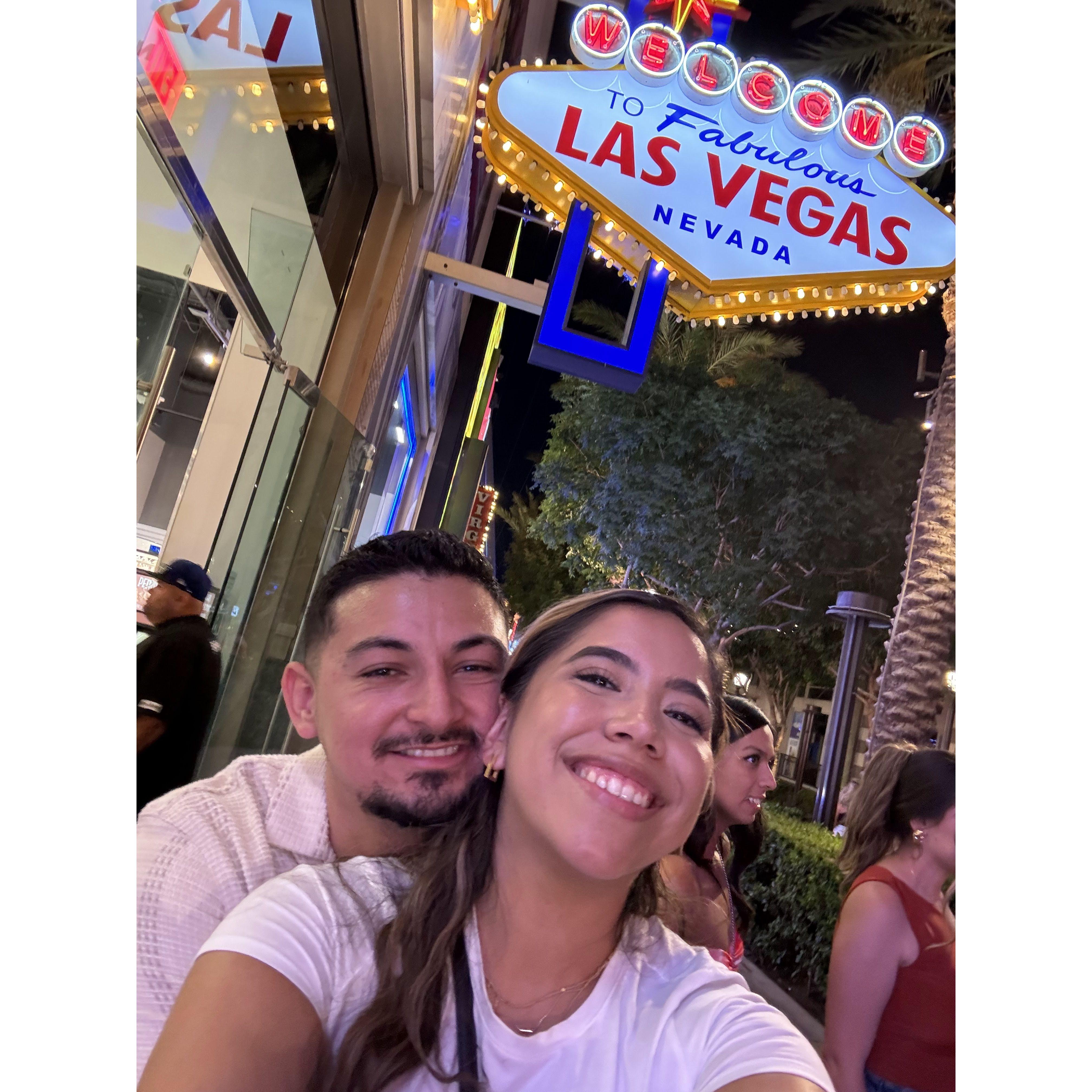 Las Vegas celebrating our best friends bach party!