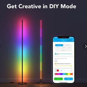 Govee RGBICW Smart Corner Floor Lamp - Govee