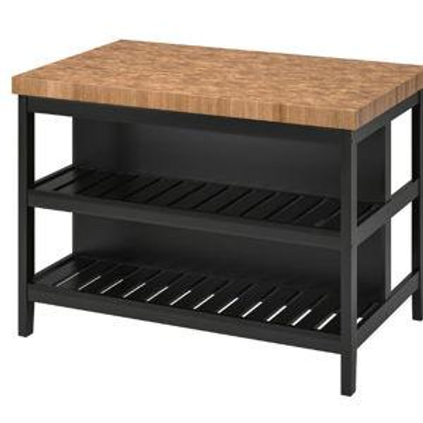 VADHOLMA Kitchen Island