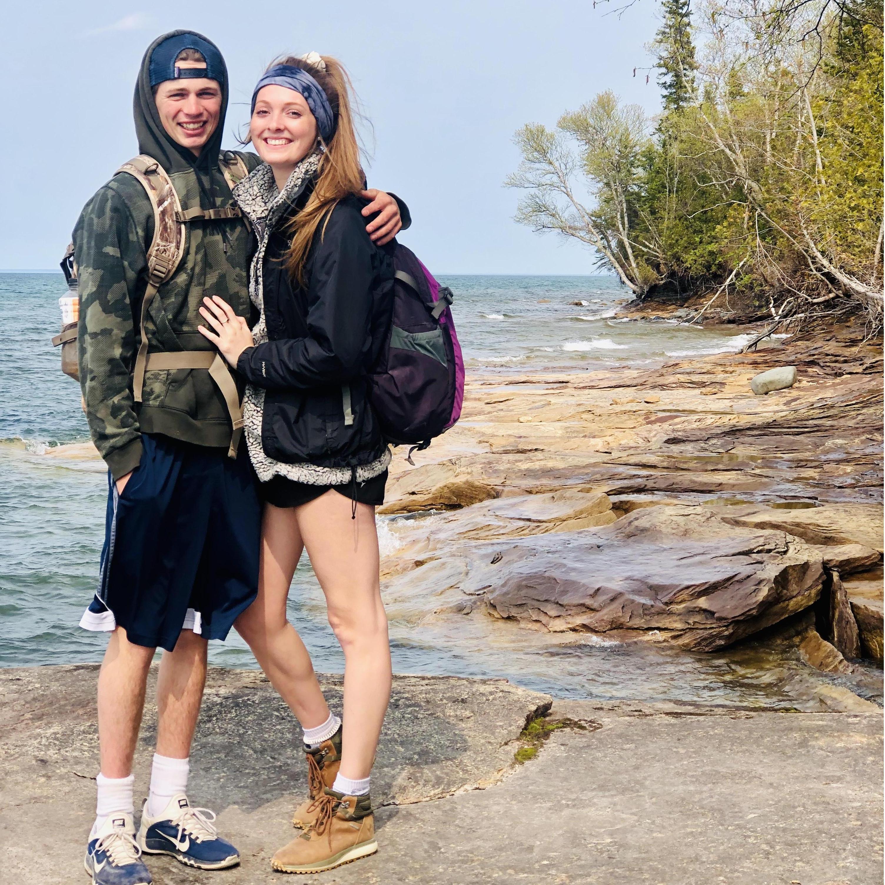 this was taken on a hike along lake superior, 2019