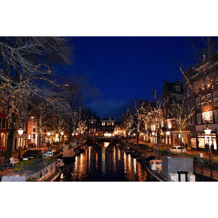 Moonlit Amsterdam