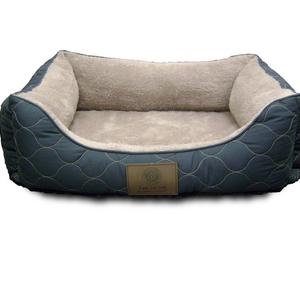 American Kennel Club Orthopedic Circle Stitch Cuddler Pet Bed, Gray