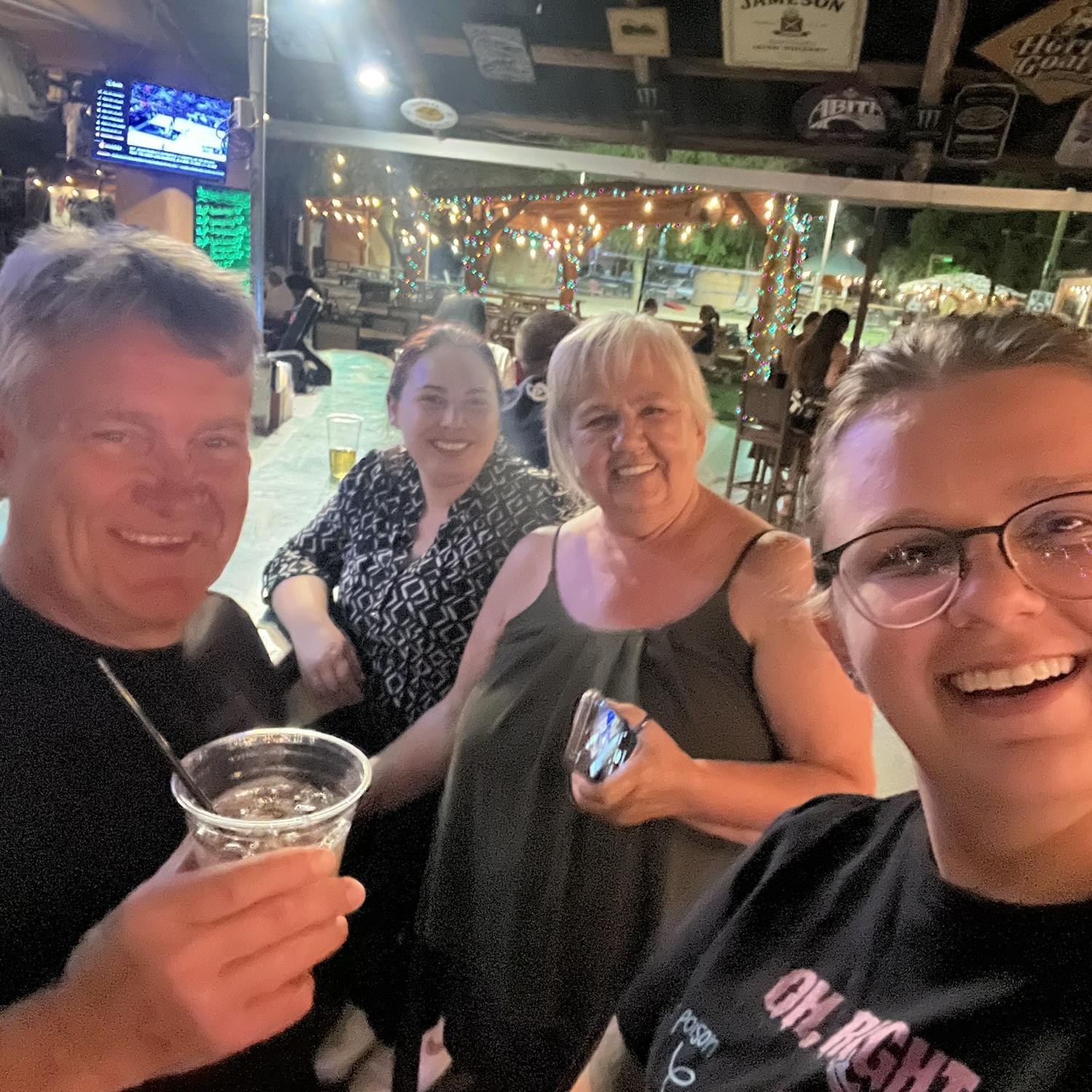 Catching a drink with wujek Andrzej!