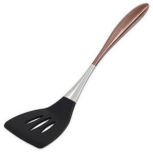 Oneida® Lux Silicone Slotted Turner in Copper