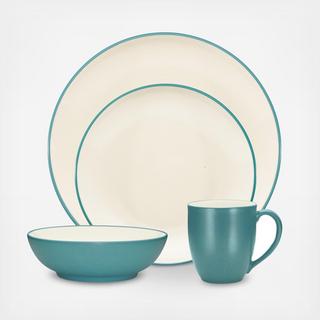 Colorwave Coupe 4-Piece Place Setting, Service for 1