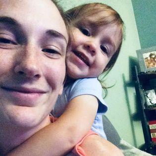 Mommy's "girl of honor" our sweet Skylar Rae