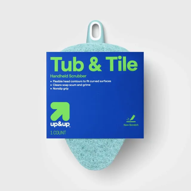 Handheld Tub And Tile Non-Scratch Cleaning Brushes - up&up™