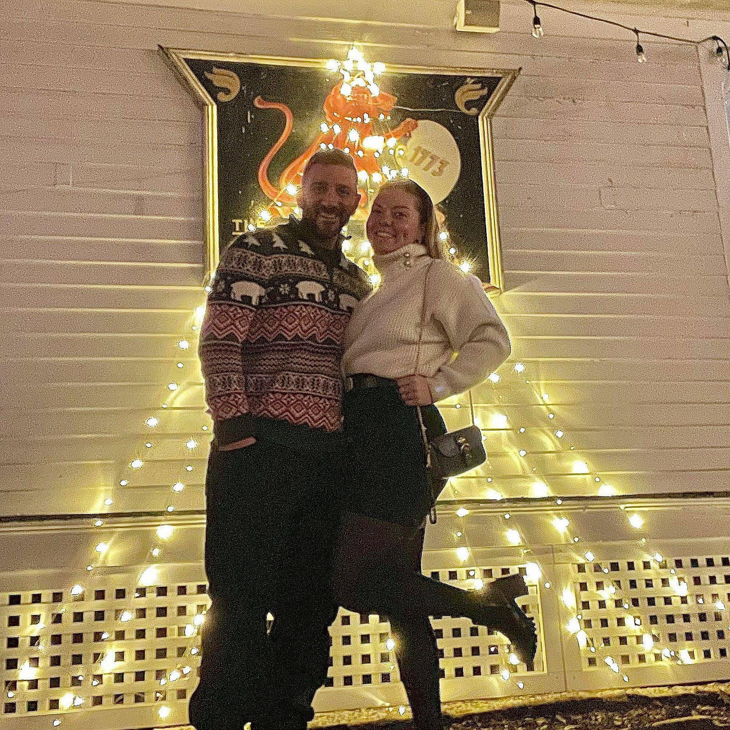 Dan surprised Crete with a weekend away at the Red Lion Inn over New Years Eve Weekend 2021