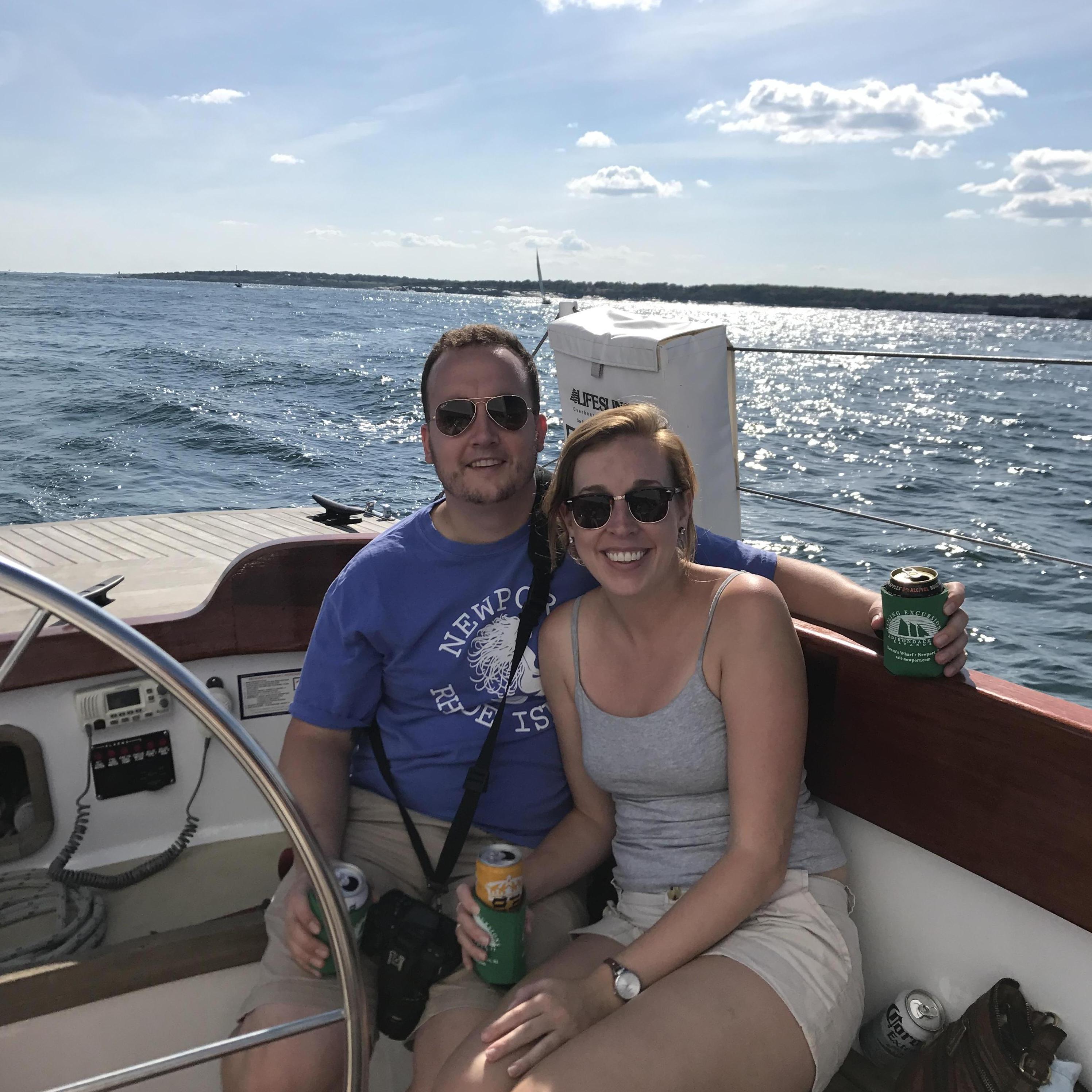 Sailing in Newport, RI