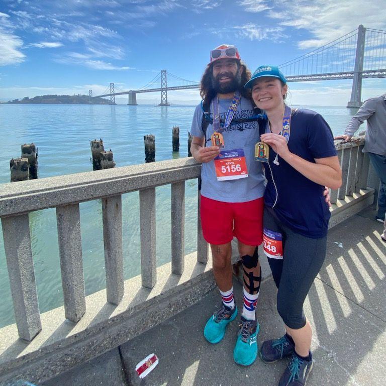 Our first marathon!
