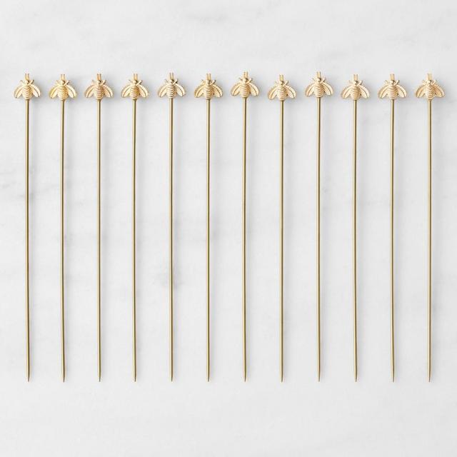Honeycomb Charcuterie Picks, Set of 12