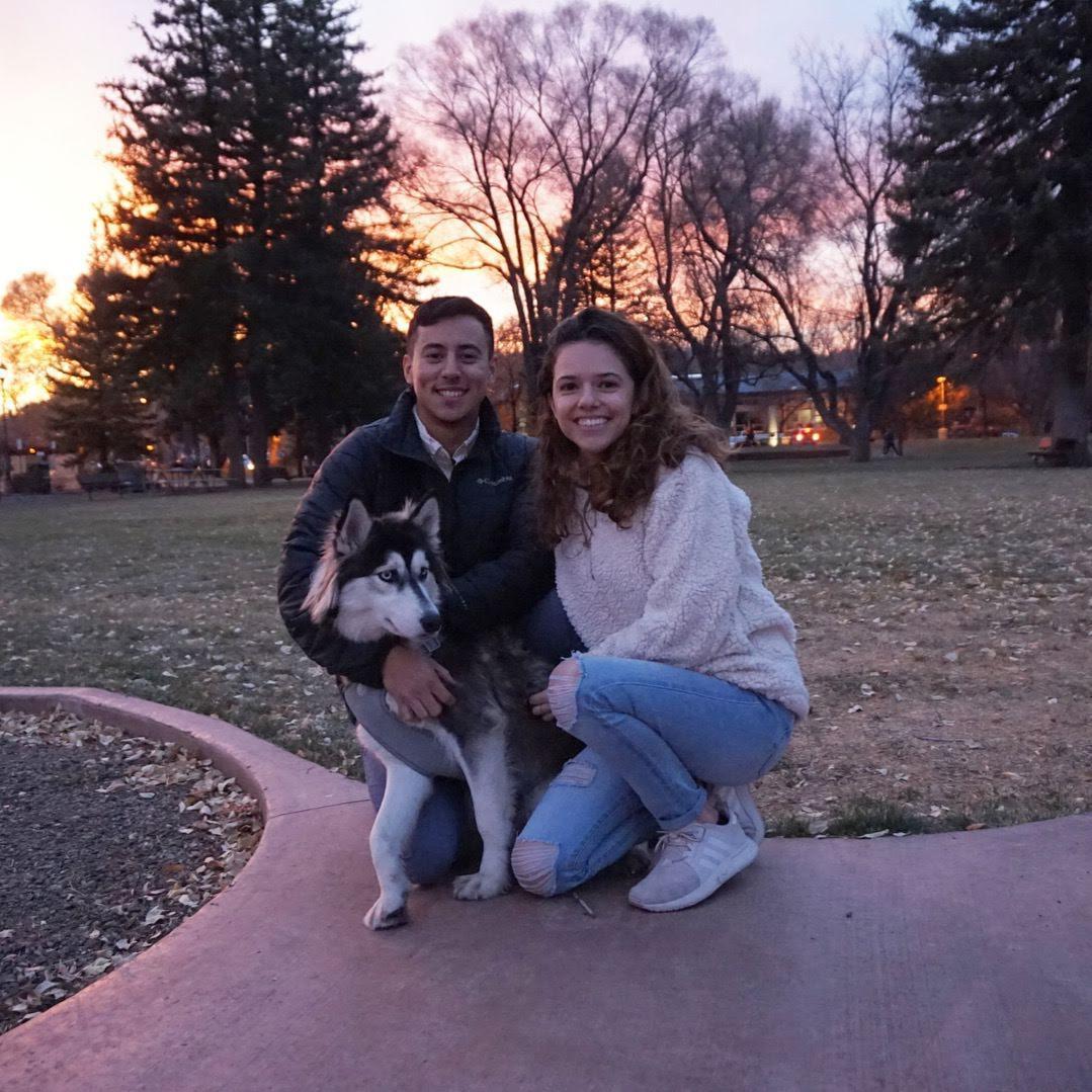 Adopted Aspen the husky