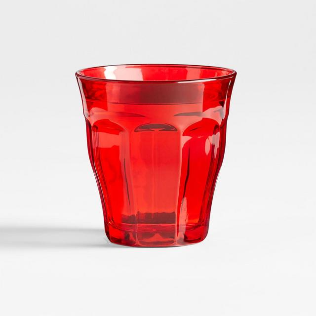 Duralex Picardie Red Glass 8.75 Oz.