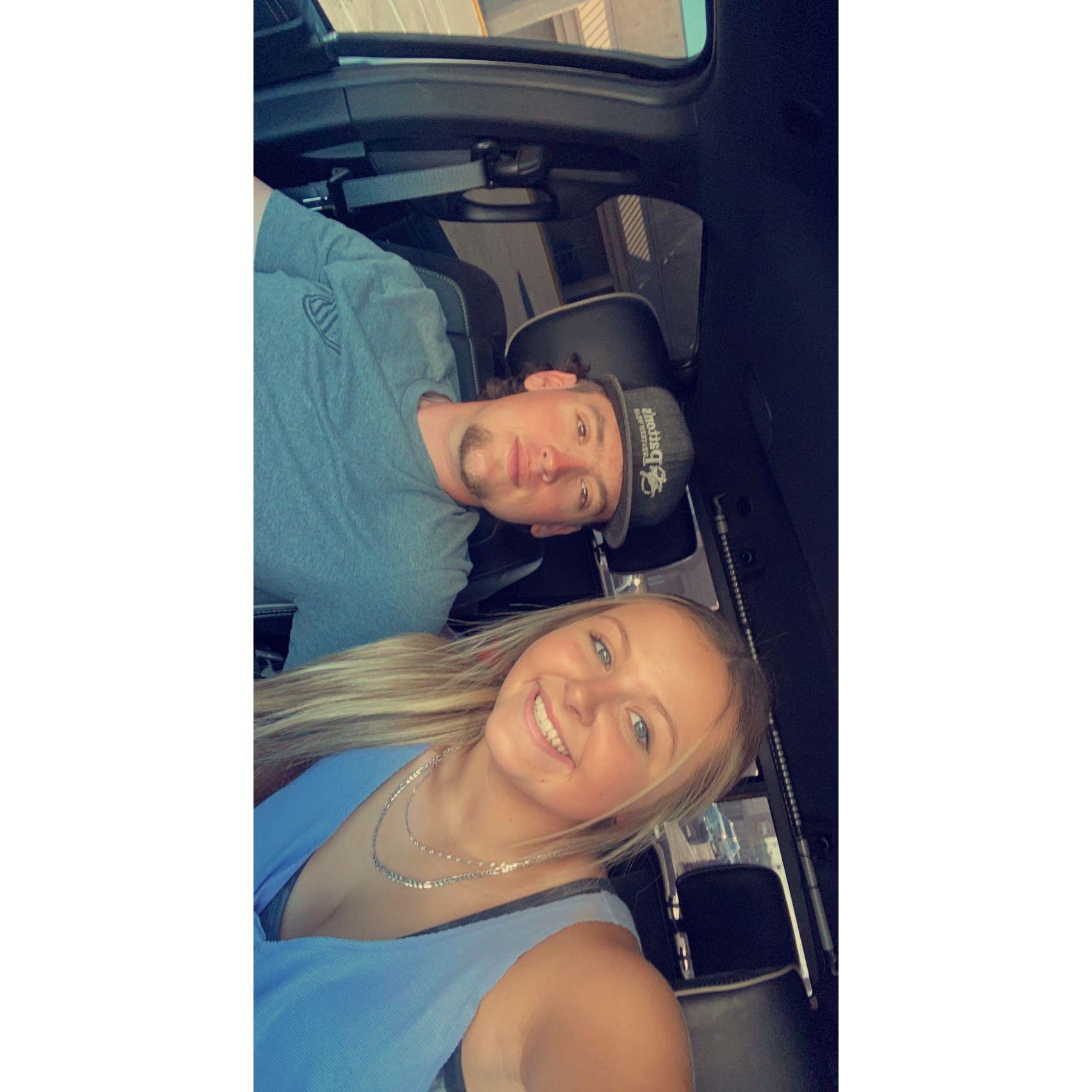 Traveled to see him in Kentucky