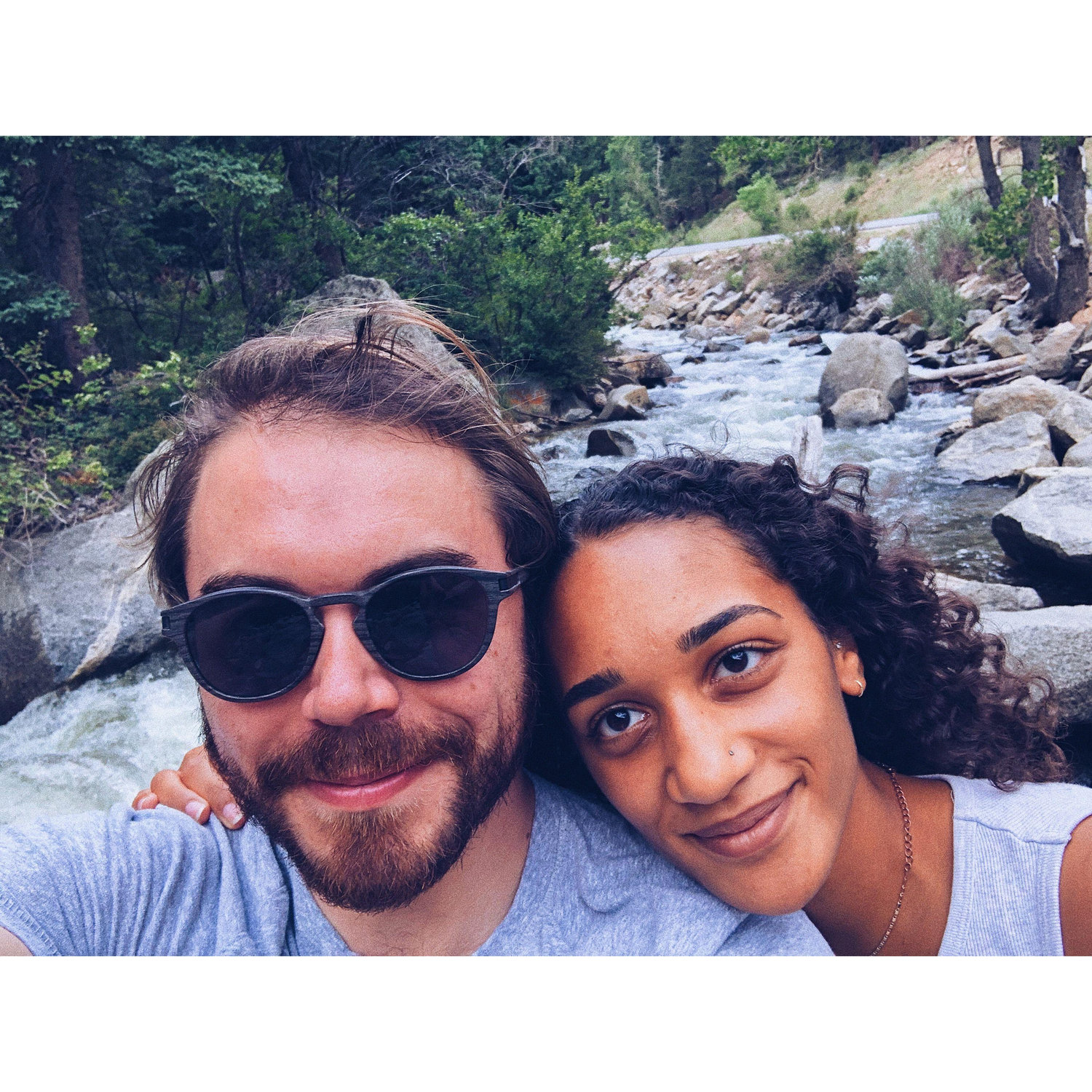 During our first trip together to CO.