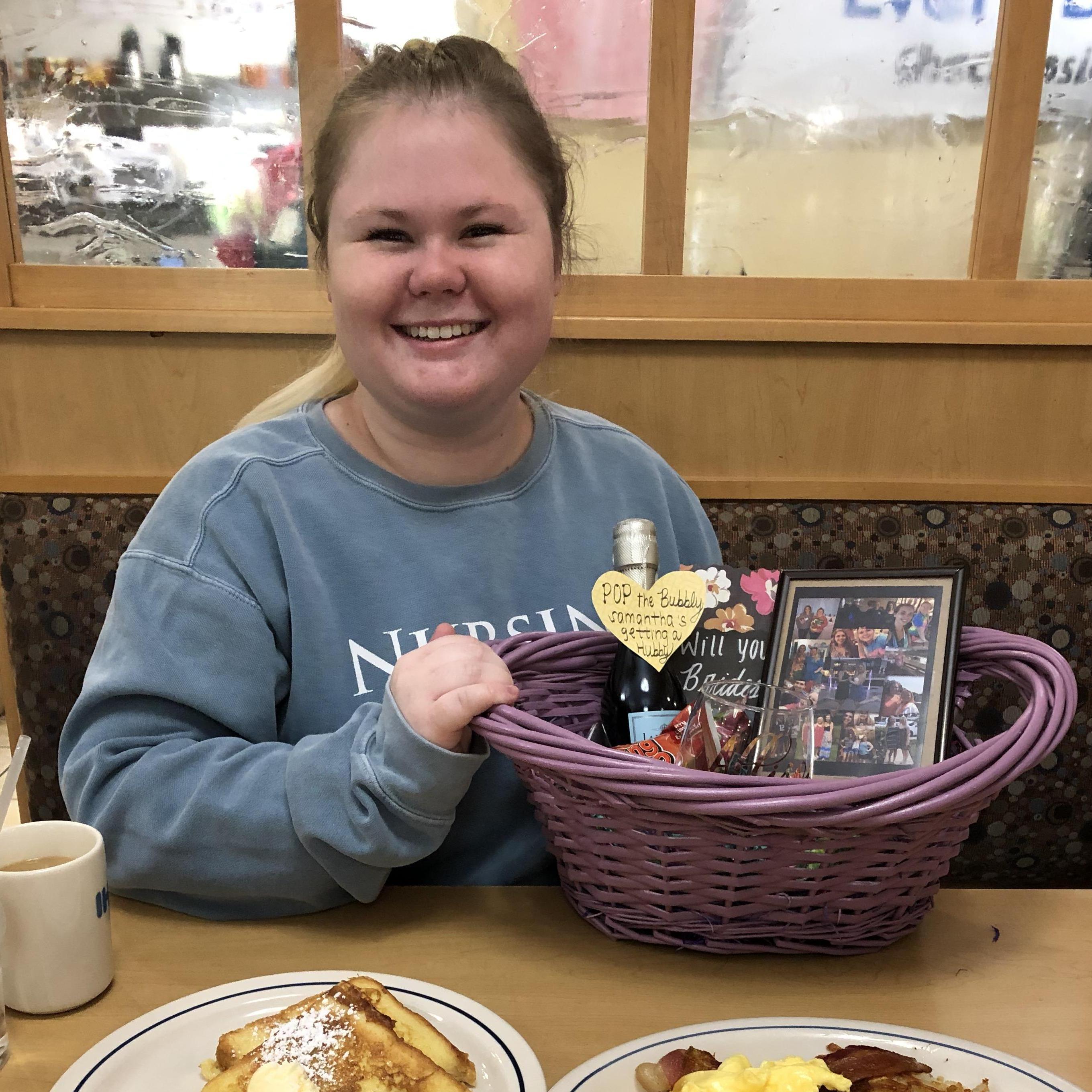 Allison said "Yes"!