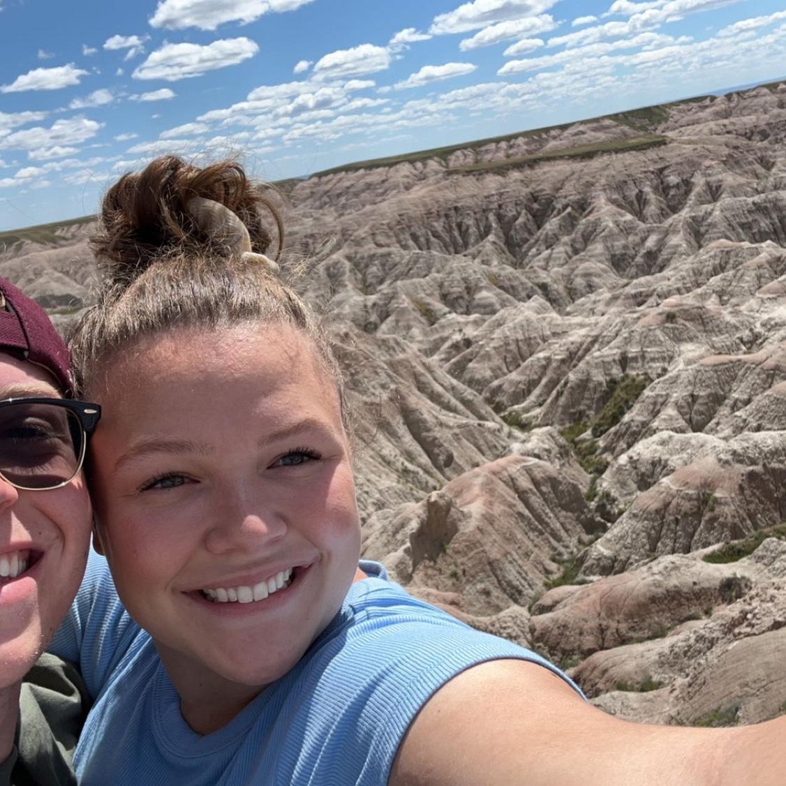 Road trip from Kennewick to Northfield. Had to stop and check out Badlands.