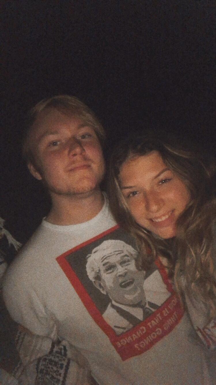 Caleb took me on a sweet date where we walked a trail in Muncie, laid out blanket and ate fruit. He brought his guitar and sang me a song he wrote me while we watched the sun set.