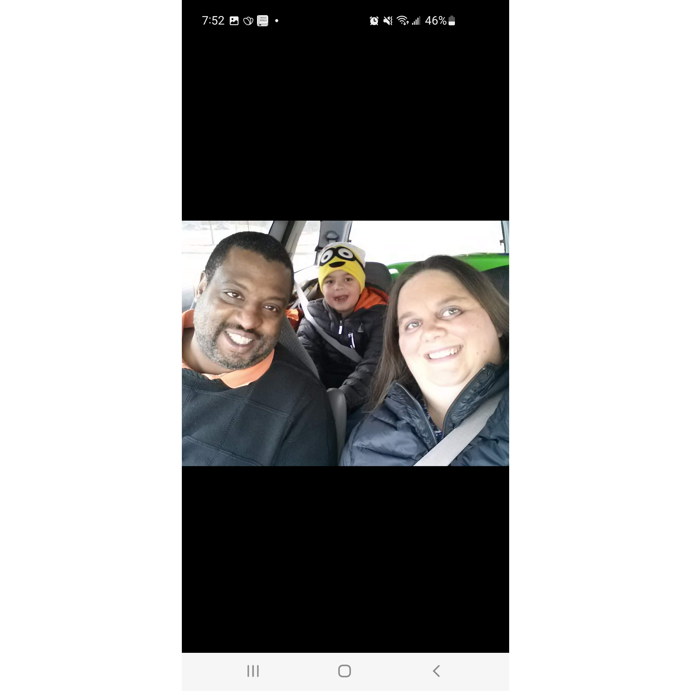 Heading home from church