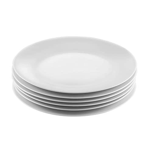Amuse- Professional Gourmet Porcelain Dinner Plate- Set of 6 (Dinner Plate)