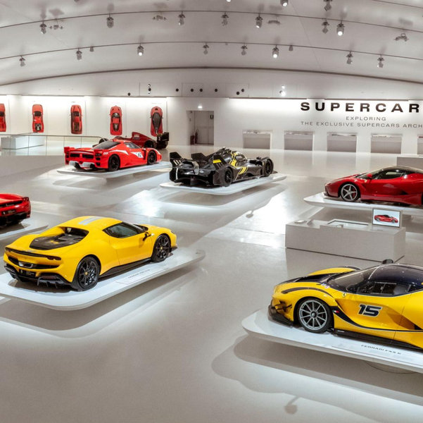 Enzo Ferrari Museum in Modena