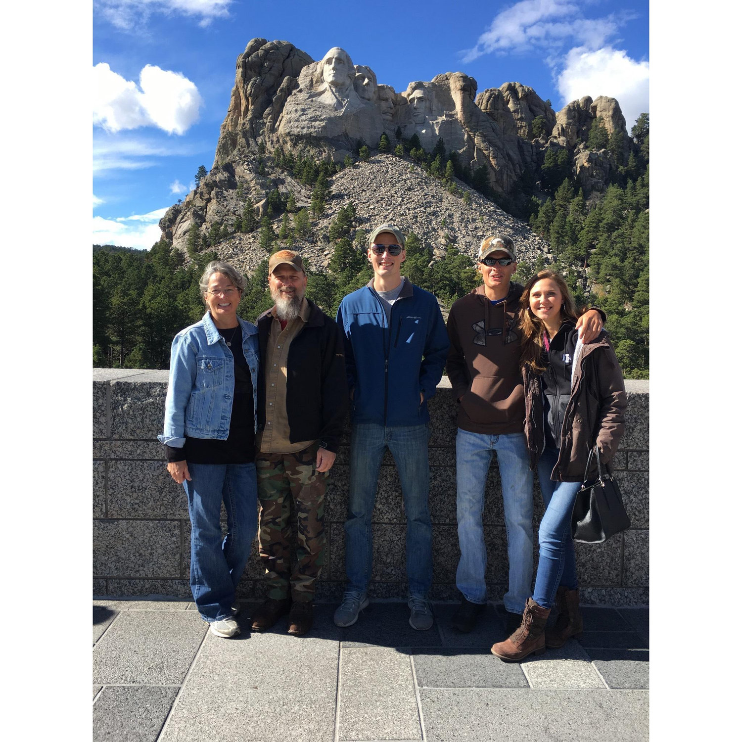 Ditto Family pic-South Dakota FOT Mt. Rushmore-September 2018