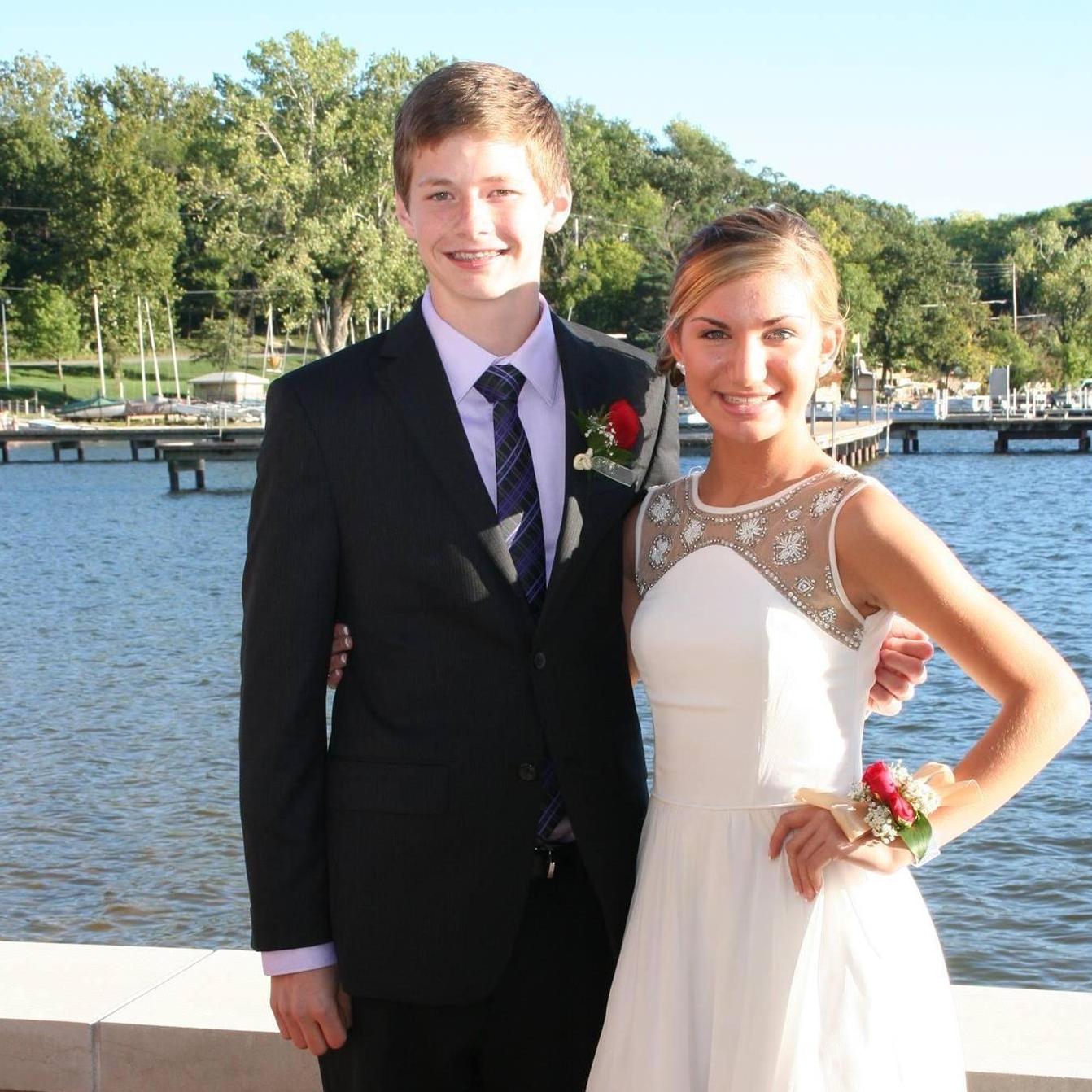 Freshman year homecoming... the first of many school dances! (and pictures)